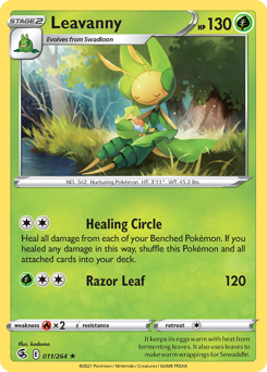 Pokemon Fusion Strike Leavanny - 11