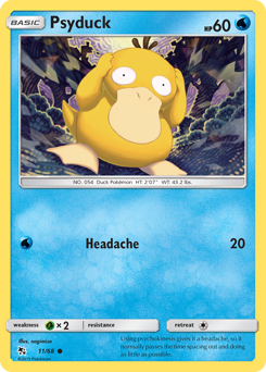 Pokemon Hidden Fates Psyduck - 11