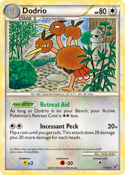 Pokemon HS—Undaunted Dodrio - 11