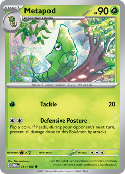 Pokemon 151 Metapod - 11