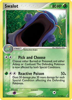 Pokemon Crystal Guardians Swalot - 11