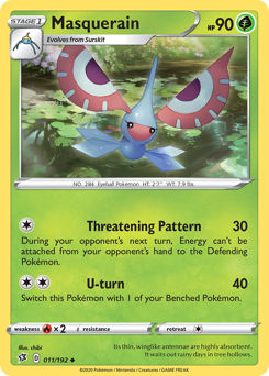 Pokemon Rebel Clash Masquerain - 11