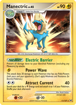Pokemon Platinum Manectric - 11