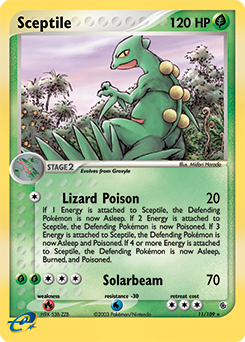 Pokemon Ruby & Sapphire Sceptile - 11