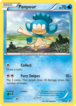 Pokemon Kalos Starter Set Panpour - 11