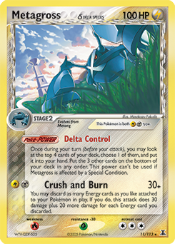 Pokemon Delta Species Metagross δ - 11