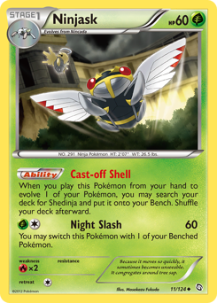 Pokemon Dragons Exalted Ninjask - 11