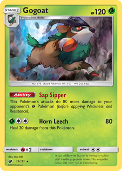 Pokemon Crimson Invasion Gogoat - 11