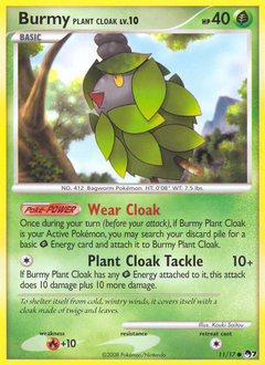 Pokemon POP Series 7 Burmy Plant Cloak - 11