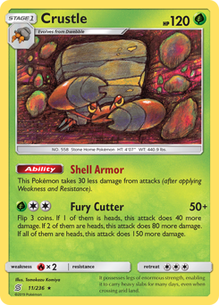 Pokemon Unified Minds Crustle - 11