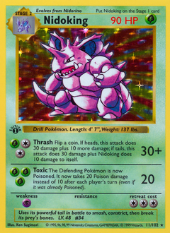 Pokemon Base Nidoking - 11