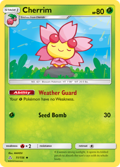 Pokemon Ultra Prism Cherrim - 11