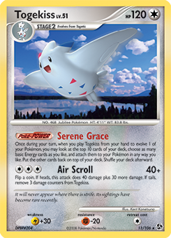 Pokemon Great Encounters Togekiss - 11