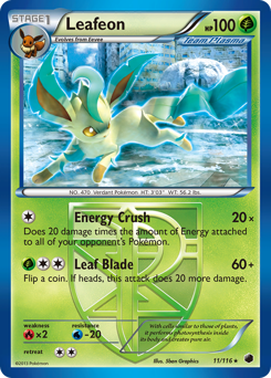 Pokemon Plasma Freeze Leafeon - 11