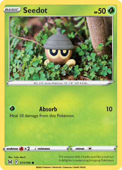 Pokemon Lost Origin Seedot - 11