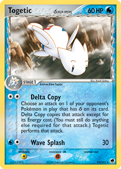 Pokemon Dragon Frontiers Togetic δ - 11
