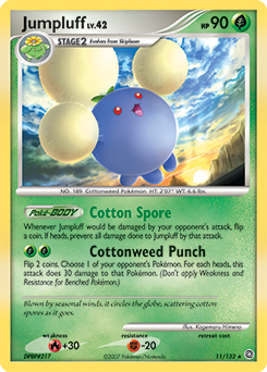 Pokemon Secret Wonders Jumpluff - 11