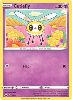 Pokemon McDonald's Collection 2022 Cutiefly - 11