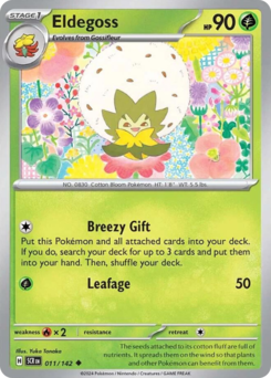 Pokemon Stellar Crown Eldegoss - 11