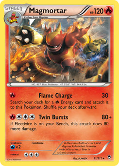 Pokemon Furious Fists Magmortar - 11