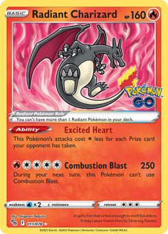 Pokemon Pokémon GO Radiant Charizard - 11
