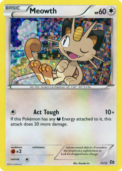 Pokemon McDonald's Collection 2016 Meowth - 11