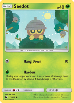 Pokemon Celestial Storm Seedot - 11