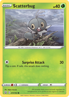 Pokemon Battle Styles Scatterbug - 11