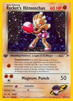 Pokemon Gym Heroes Rocket's Hitmonchan - 11