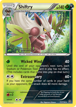 Pokemon Steam Siege Shiftry - 11