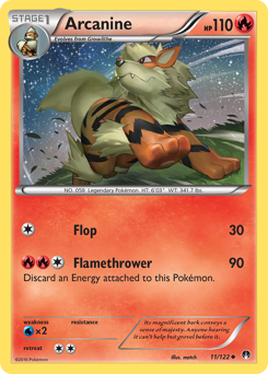 Pokemon BREAKpoint Arcanine - 11