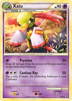 Pokemon HS—Unleashed Xatu - 11