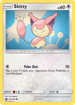 Pokemon Celestial Storm Skitty - 120