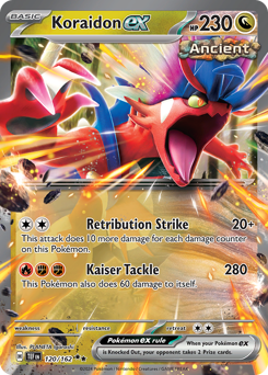 Pokemon Temporal Forces Koraidon ex - 120