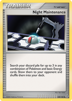 Pokemon Secret Wonders Night Maintenance - 120