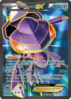 Pokemon Fates Collide Genesect-EX - 120