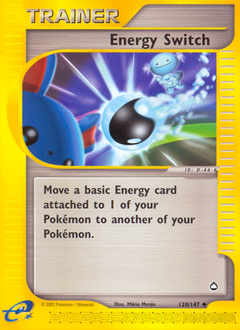 Pokemon Aquapolis Energy Switch - 120