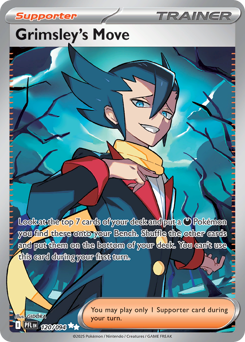 Pokemon Phantasmal Flames Grimsley's Move - 120