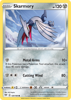 Pokemon Darkness Ablaze Skarmory - 120