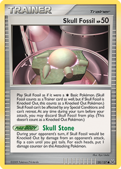 Pokemon Platinum Skull Fossil - 120