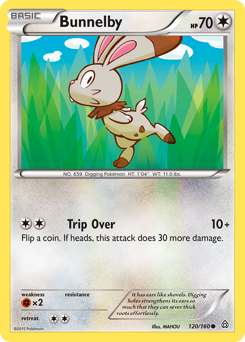 Pokemon Primal Clash Bunnelby - 120