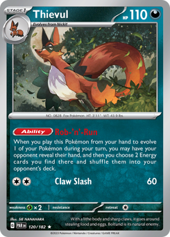 Pokemon Paradox Rift Thievul - 120