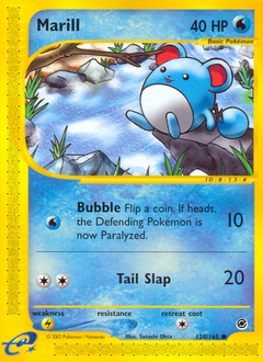 Pokemon Expedition Base Set Marill - 120