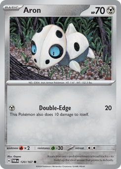 Pokemon Twilight Masquerade Aron - 120