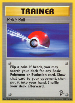 Pokemon Base Set 2 Poké Ball - 121