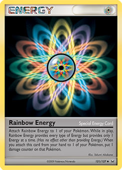 Pokemon Platinum Rainbow Energy - 121