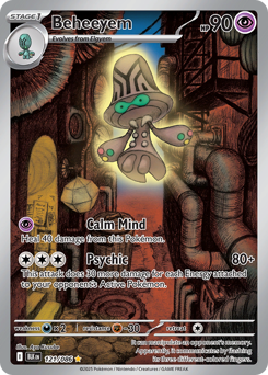 Pokemon Black Bolt Beheeyem - 121