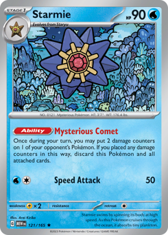 Pokemon 151 Starmie - 121