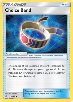 Pokemon Guardians Rising Choice Band - 121