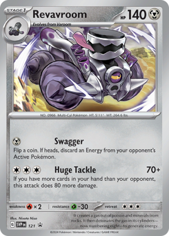 Pokemon Scarlet & Violet Black Star Promos Revavroom - 121